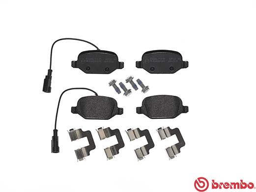 A.B.S. P 23 131 BREMBO Bremsbelagsatz, Scheibenbremse